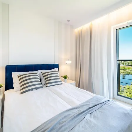 Belle View - 3pok, Nawet 5 łóżek, Piękny Widok Na Rzekę, Tv55 Z Netflix I Max, Parking, Winda Apartamento *